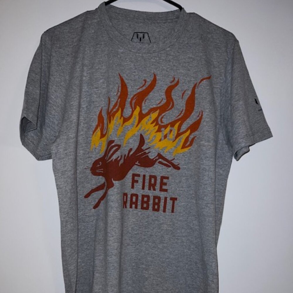 Lionel Messi Fire Rabbit Tee Grey
